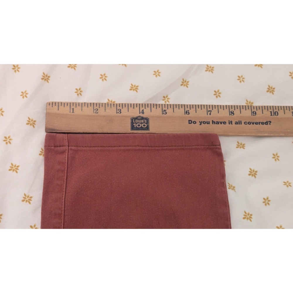 Peter Millar Pants Mens 34x31 Red Rust Ultimate Sateen 5 Pocket Chino Trouser - Picture 6 of 11